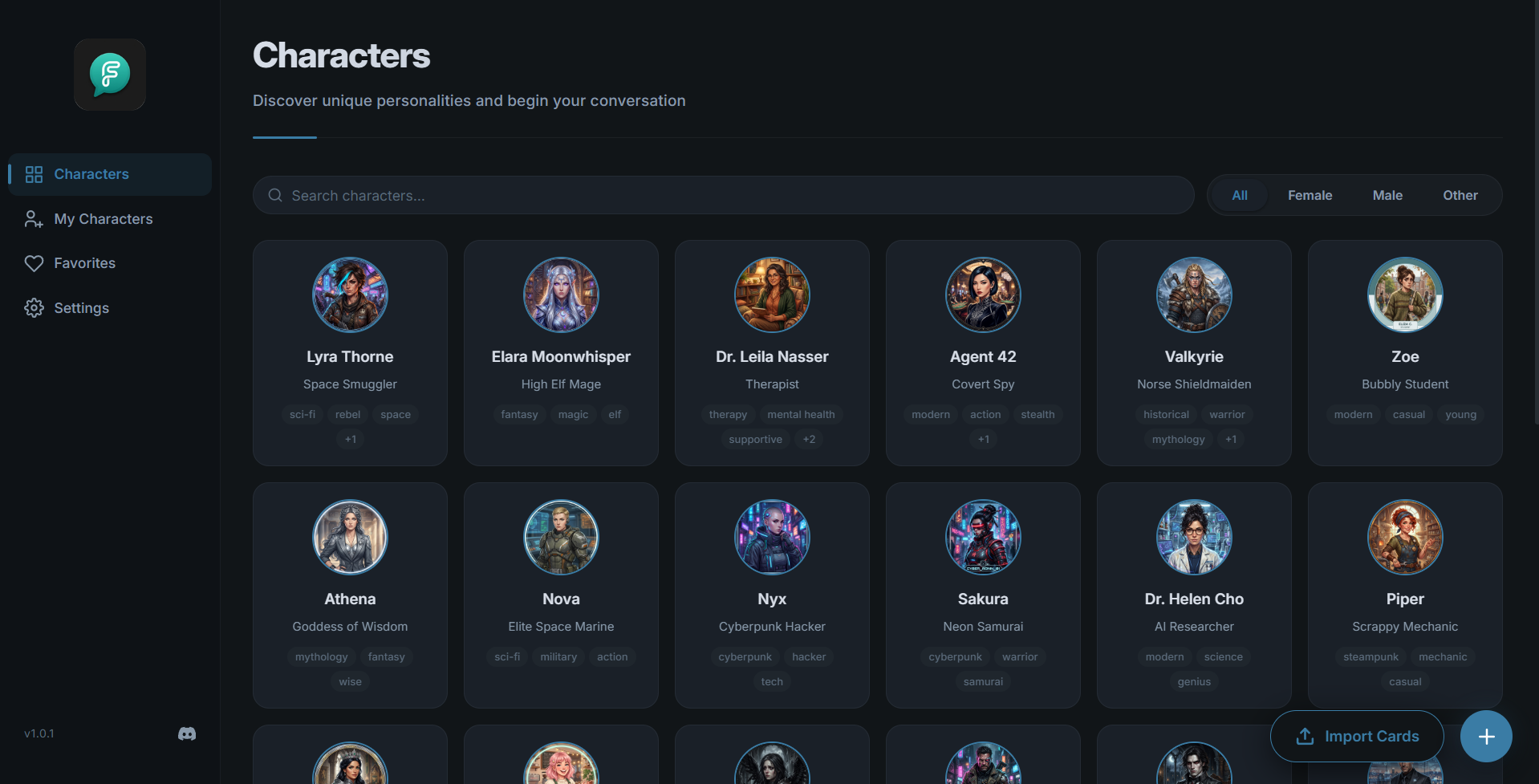 FacadeOC Dashboard