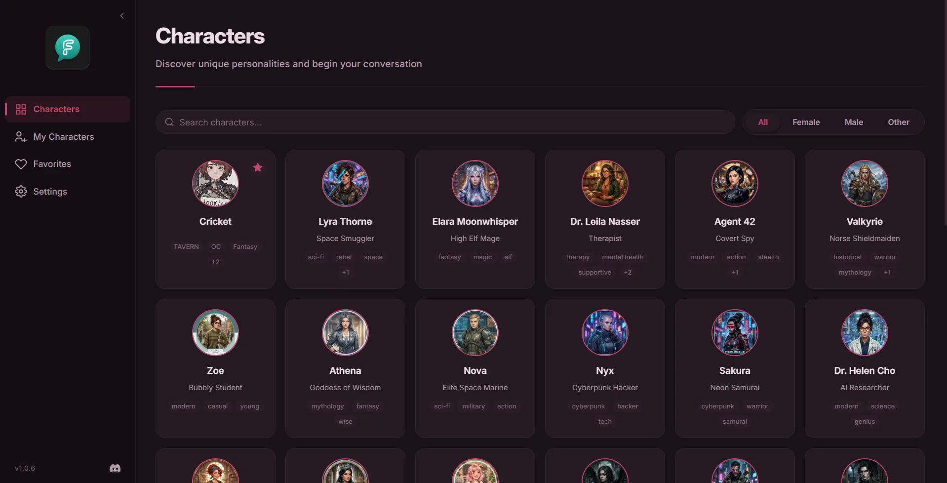 FacadeOC Dashboard
